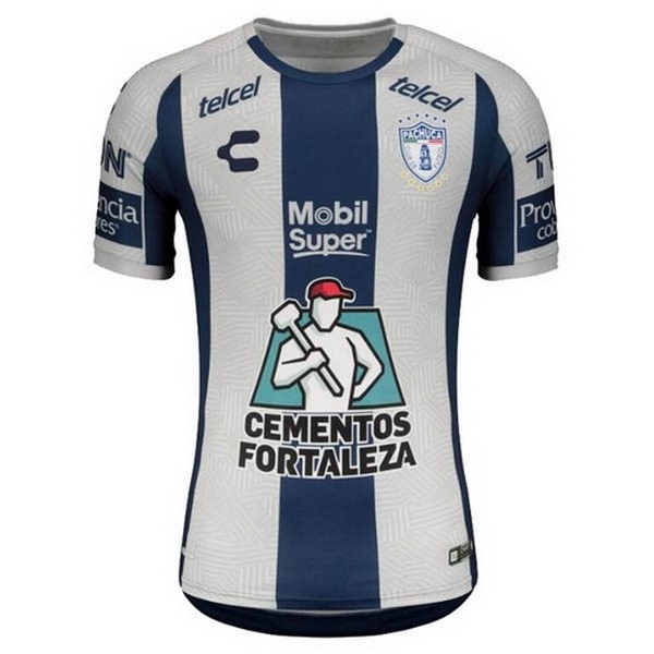 Thailande Maillot Football Pachuca Domicile 2020-21 Bleu Blanc